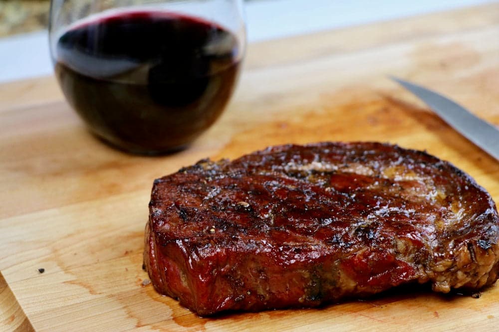 Cold grate all-over sear