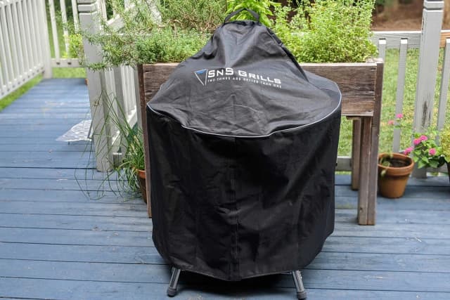 Black Edition 57cm Grill Cover — Waterproof