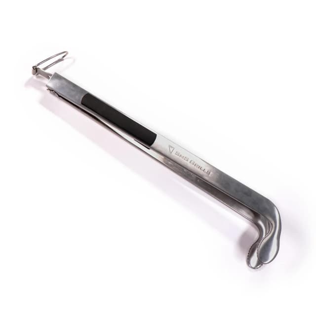 Charcoal Tongs — Locking with Rubber Grip