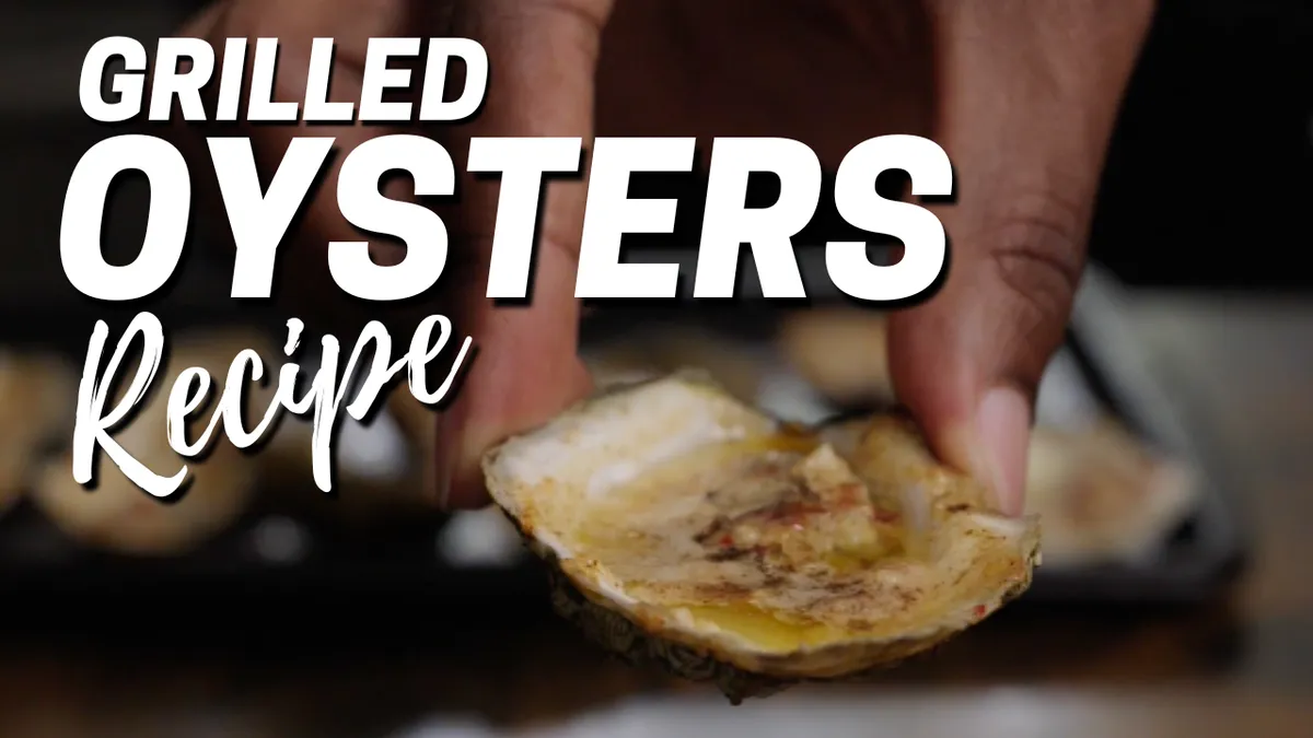 Grilled Oysters with Parmesan-Bacon Butter