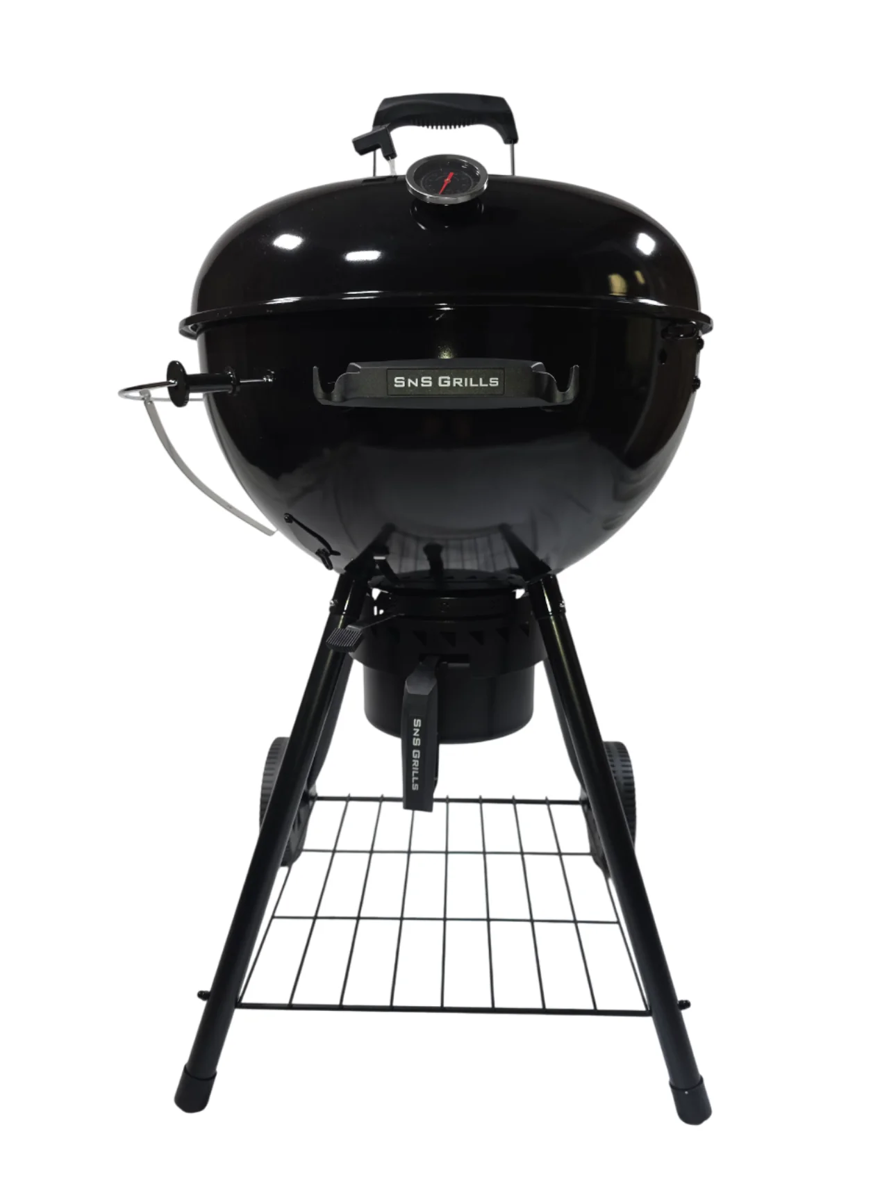 Slow 'N Sear® Black Edition Kettle Grill — 57 cm 2