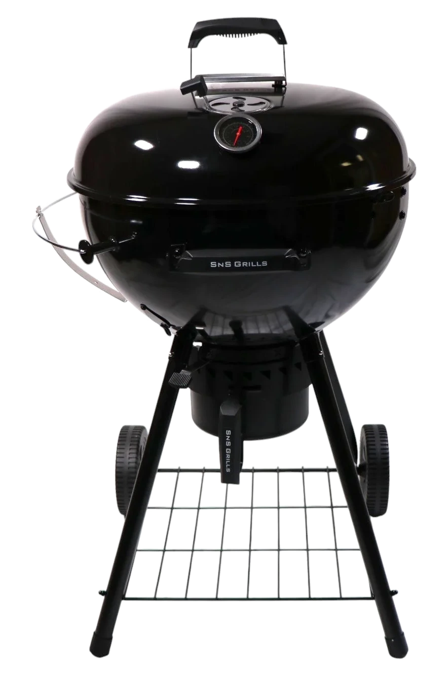 Slow 'N Sear® Black Edition Kettle Grill — 57 ס״מ
