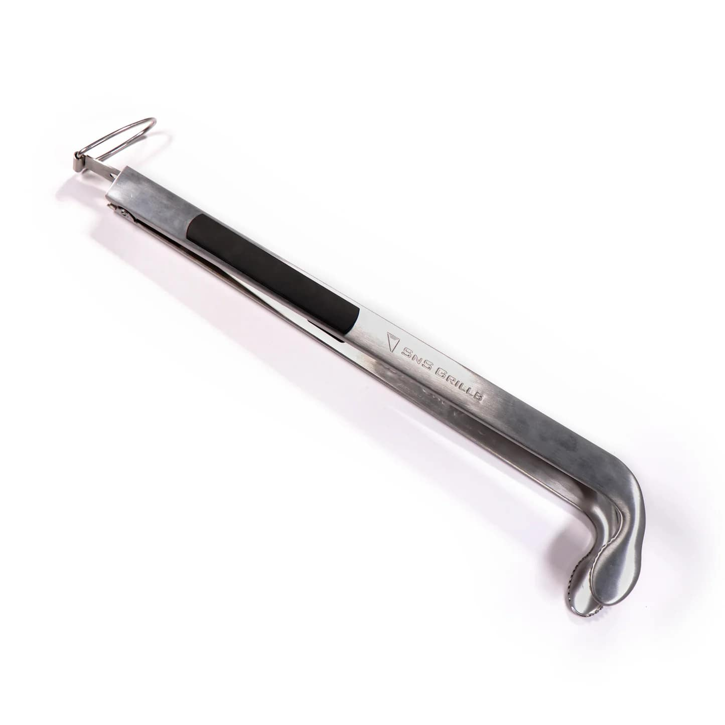 Charcoal Tongs — Locking with Rubber Grip