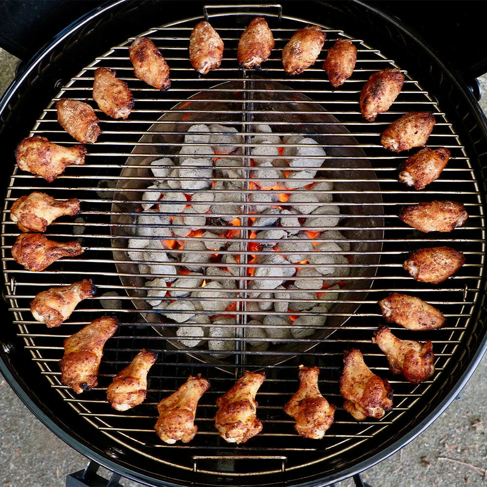 Slow 'N Sear 2-in-1 Charcoal FireBaskets — Stainless Steel 2