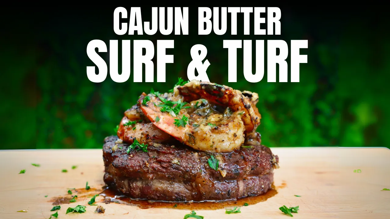 Cajun Surf and Turf — Steak & Shrimp